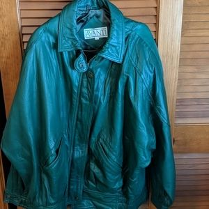 Avanti Vintage Women’s Leather Motorcycle Jacket L